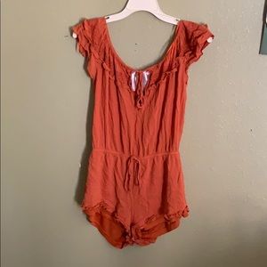 Off the shoulder romper